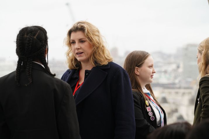 Penny Mordaunt participa de evento em Londres, em outubro de 2019. / Cristina Pedreira Perez/Getty Images