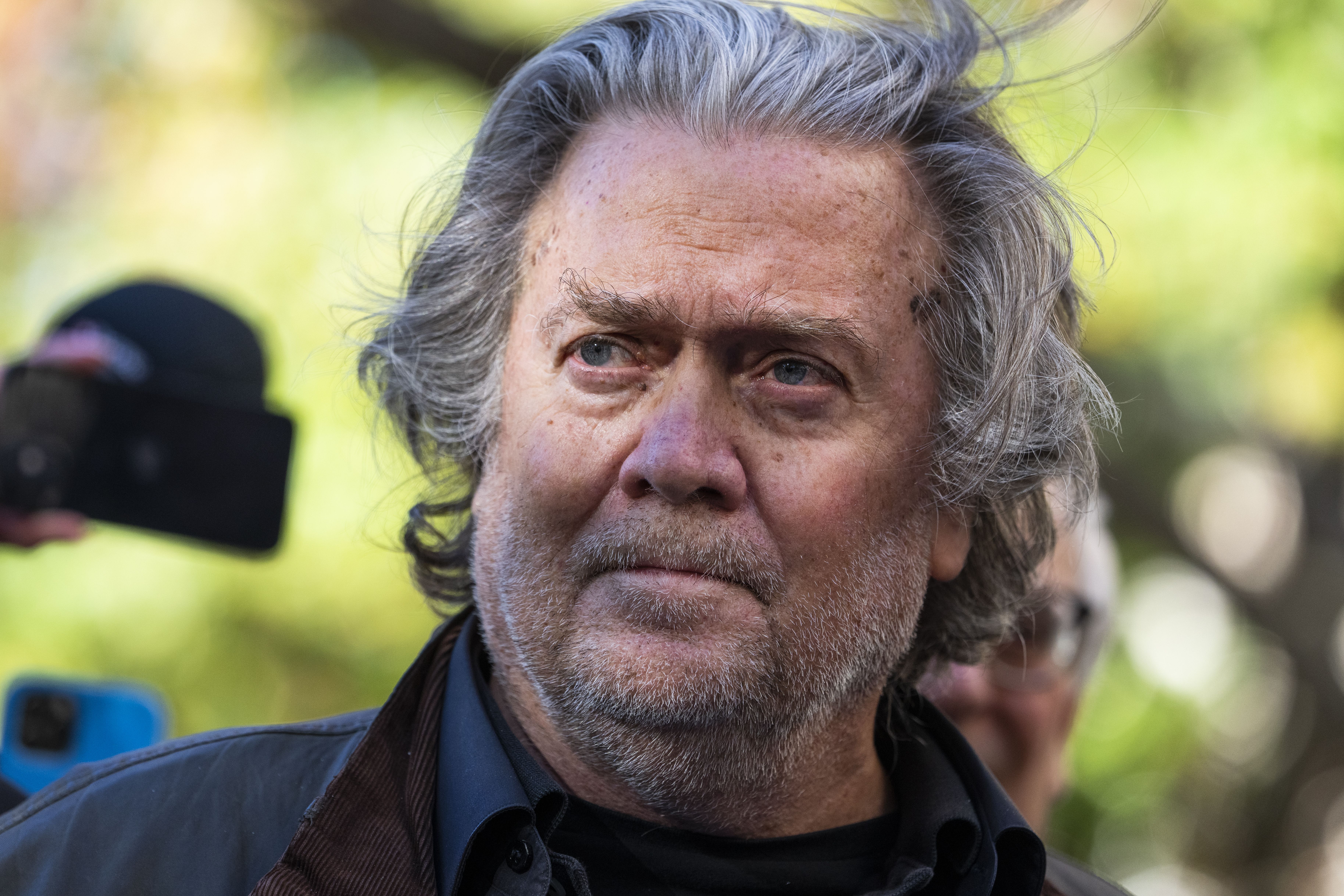 Steve Bannon at Courthouse