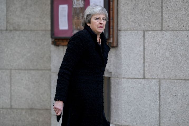 Theresa May, primeira-ministra britânica entre 2016 e 2019 / Photo by Leon Neal/Getty Images