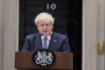 Boris Johnson, assumiu o cargo de primeiro-ministro em 2019 e renunciou nesta quinta-feira (6)