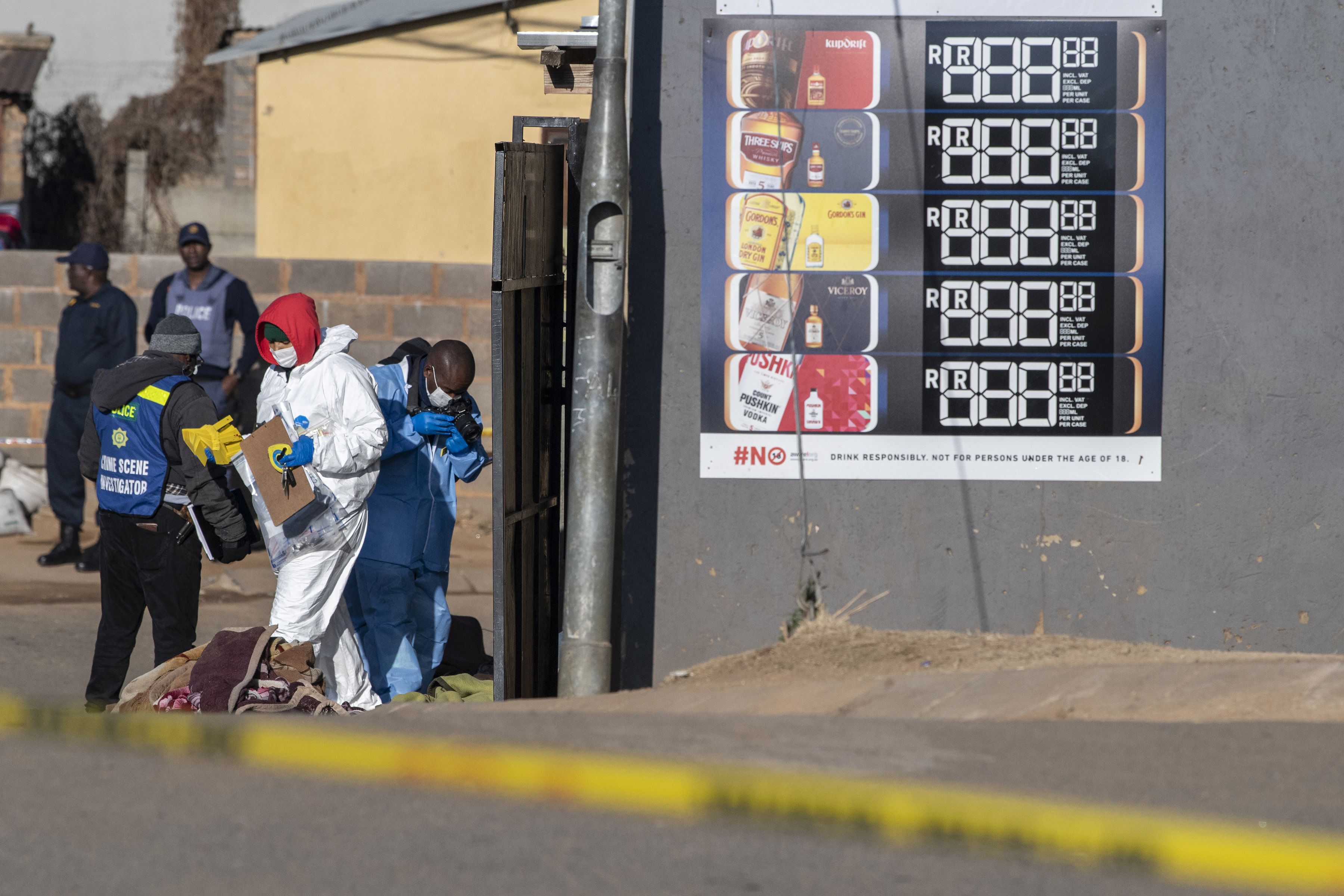 14 people killed in mass shooting at bar in South Africa