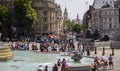 Calor bate novo recorde em Londres e temperatura passa dos 40ºC