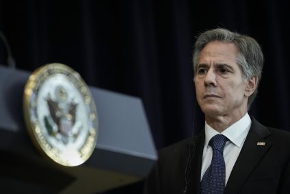 Antony Blinken, secretário de Estado dos EUA, falou com o ministro russo Sergey Lavrov pela primeira vez desde o início da guerra na Ucrânia