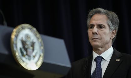 Antony Blinken, secretário de Estado dos EUA, falou com o ministro russo Sergey Lavrov pela primeira vez desde o início da guerra na Ucrânia