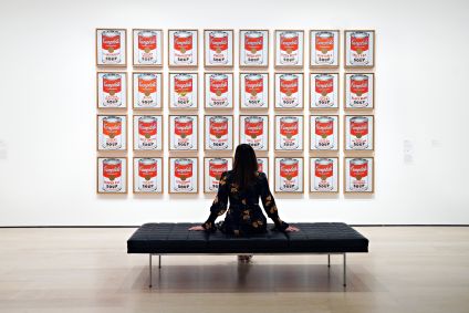 Sopa Campbell, no MoMa em Nova York
