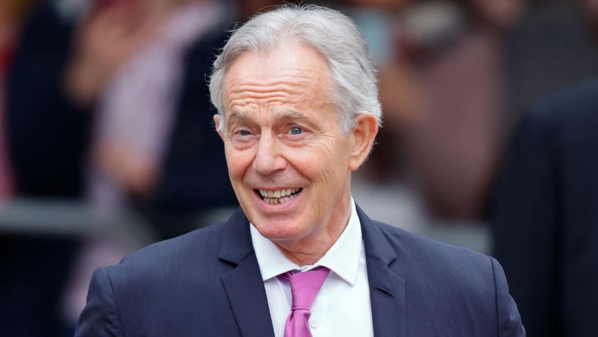 Tony Blair, primeiro-ministro britânico entre os anos de 1997 e 2007 • Photo by Max Mumby/Indigo/Getty Images