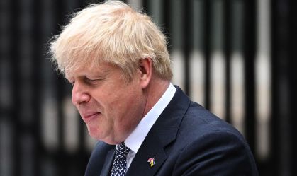 Conservative Leader And Prime Minister Boris Johnson Resigns From Office