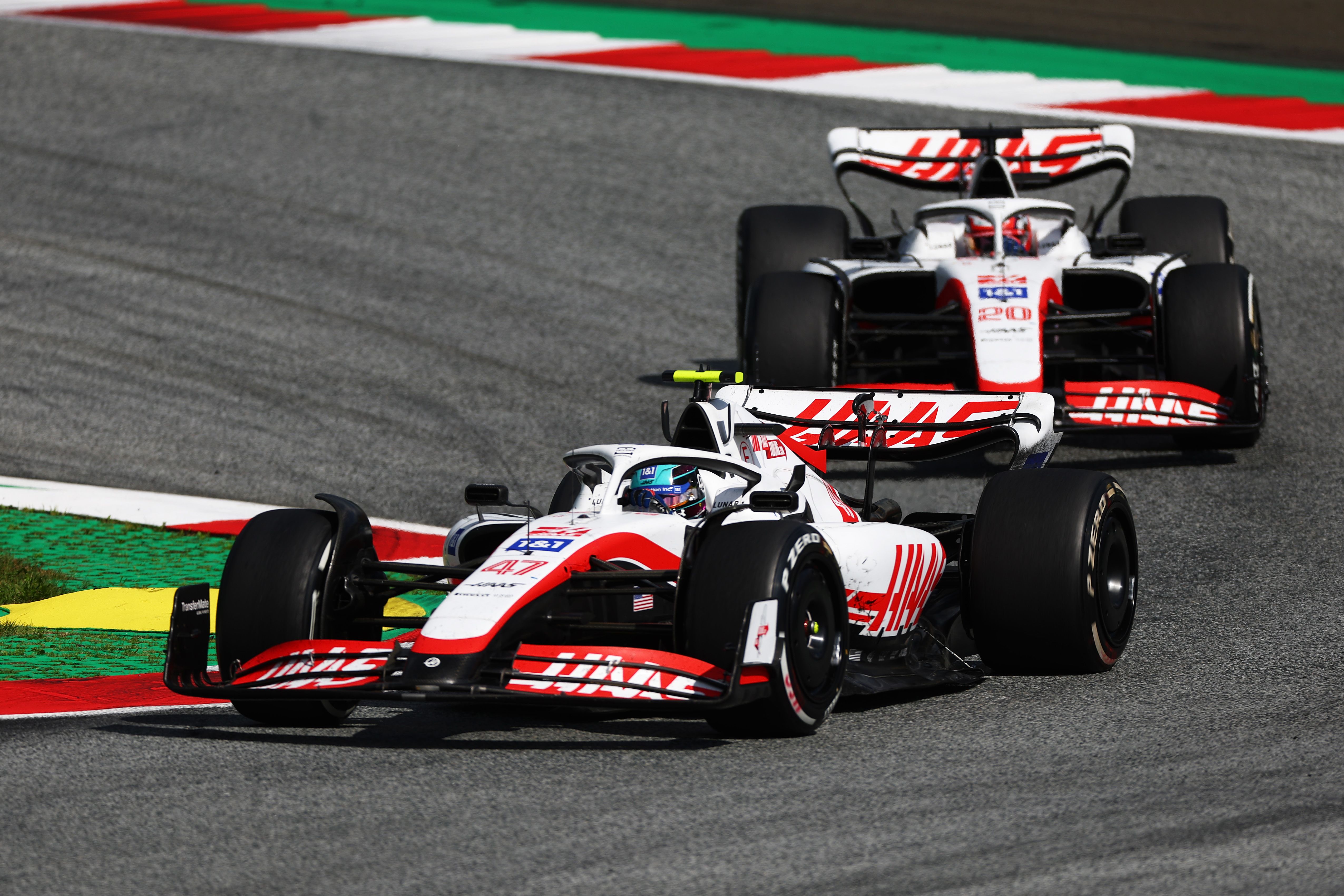 Mick Schumacher, da Haas, no GP da Áustria. / Getty Images