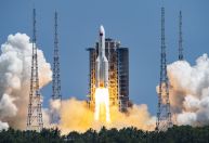 China lança segundo módulo de sua estação espacial permanente