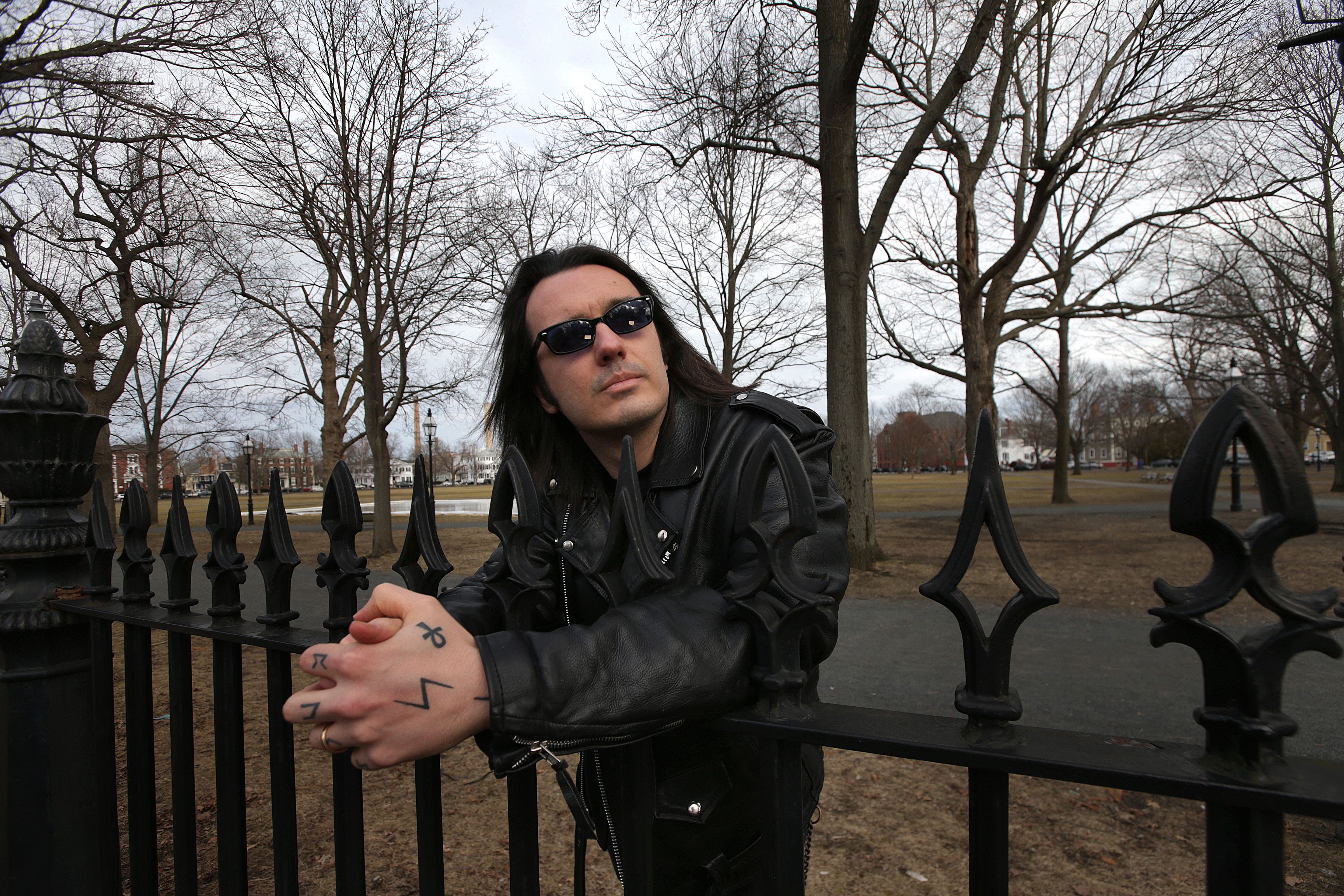 Damien Echols, um dos três jovens condenados em West Memphis. / Boston Globe via Getty Images