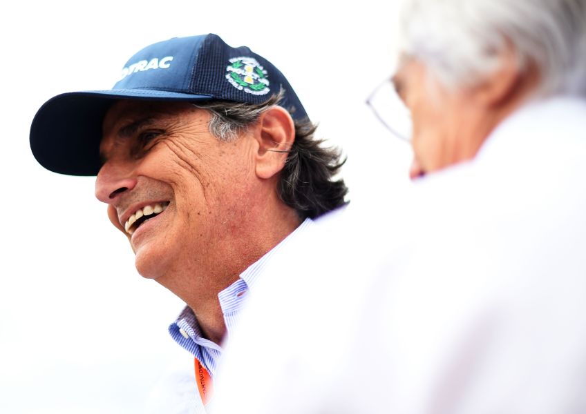 Ex-piloto brasileiro Nelson Piquet no GP da Hungria, em julho de 2015. / Lars Baron/Getty Images
