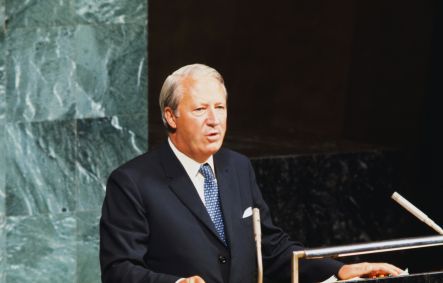 Sir Edward Heath, primeiro-ministro britânico entre 1970 e 1974