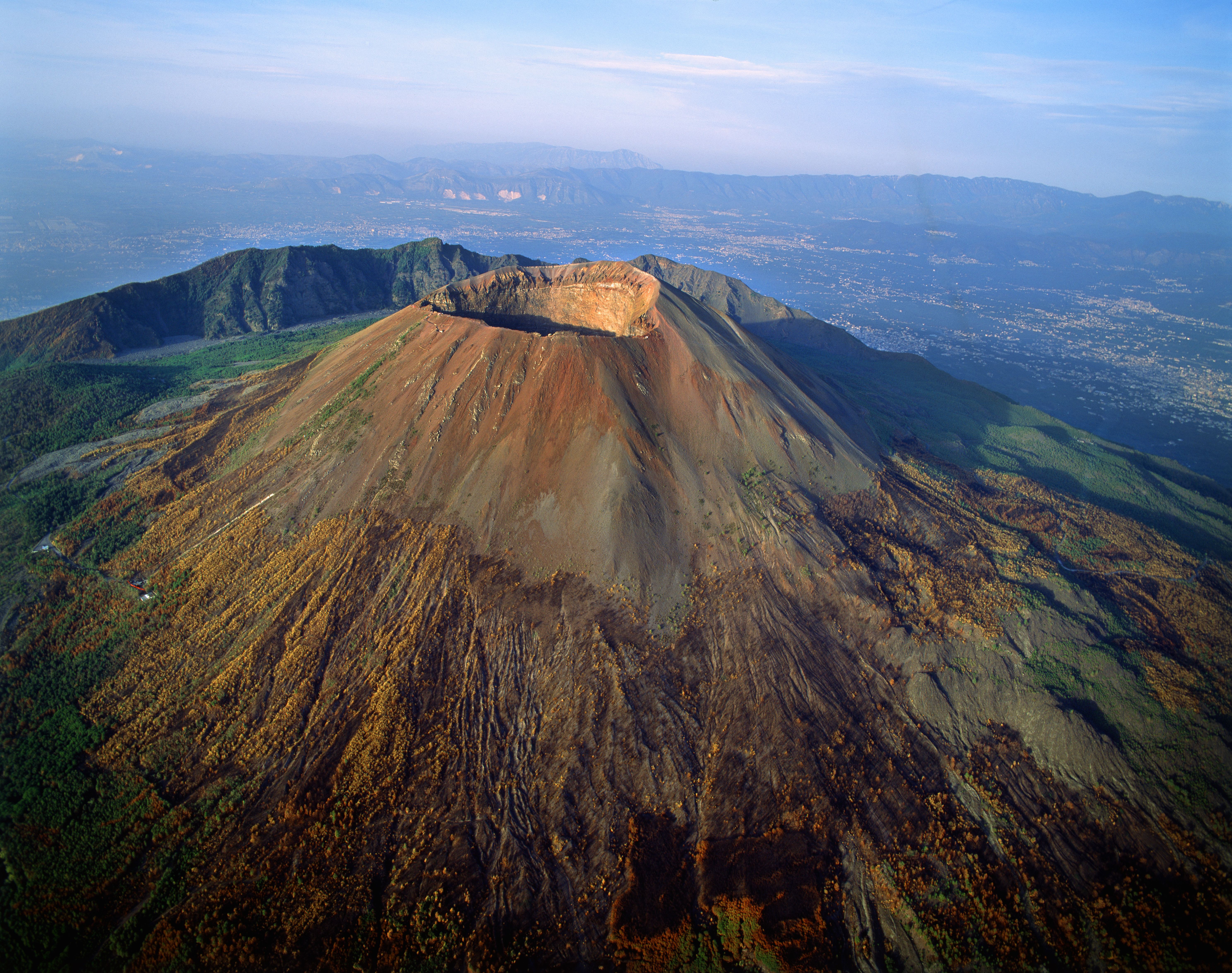 Monte Vesúvio, na Itália