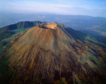Monte Vesúvio, na Itália