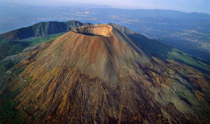 Monte Vesúvio, na Itália