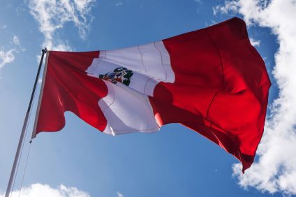 Bandeira do Peru.