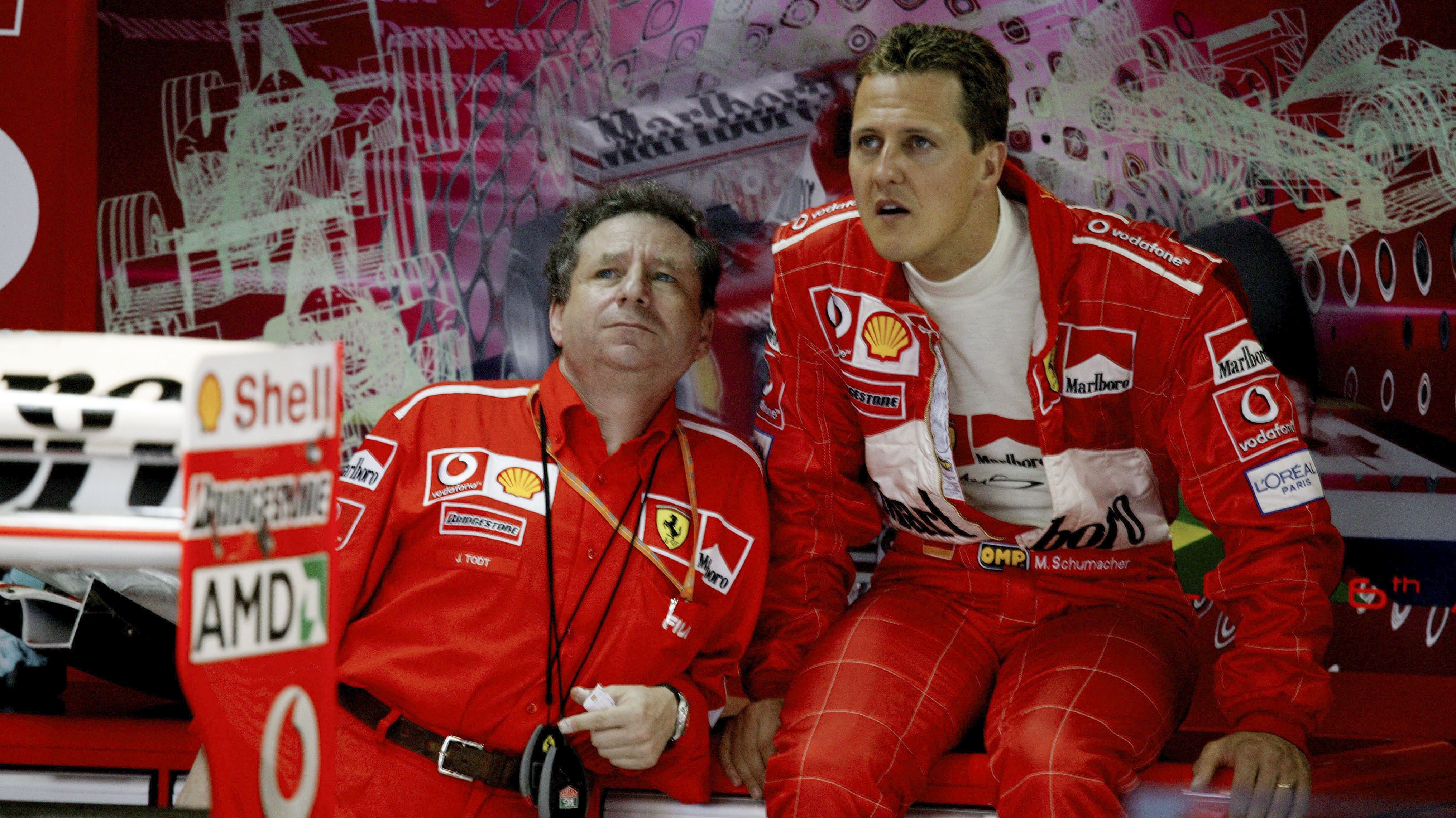 Portrait de Michael Schumacher en 2003