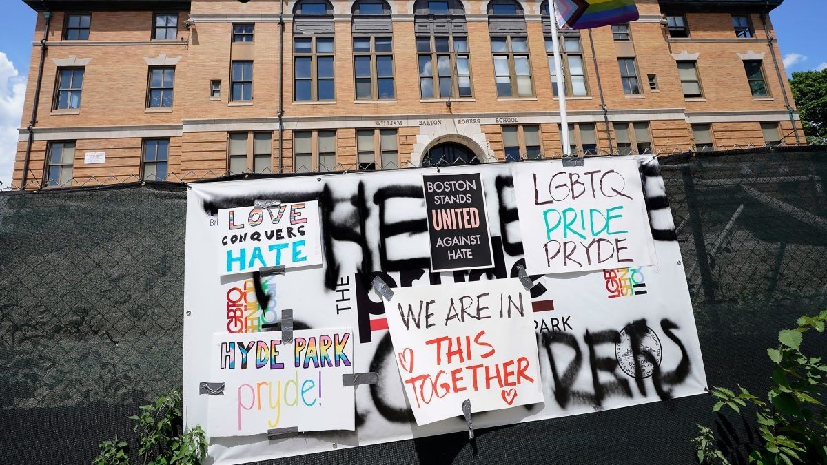 Vandalismo LGBT Boston