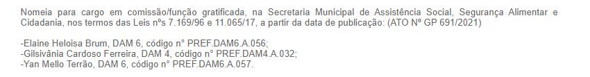 Nomeação de Yan Mello Terrão para o TCE-MG / Reprodução
