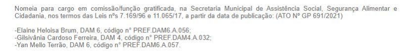 Nomeação de Yan Mello Terrão para o TCE-MG / Reprodução