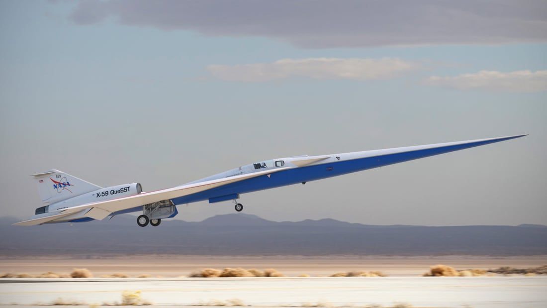 X-59: a missão da Nasa para construir um avião supersônico