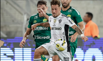 Em jogo com gols nos acréscimos de estreantes, Atlético-MG empata com Cuiabá