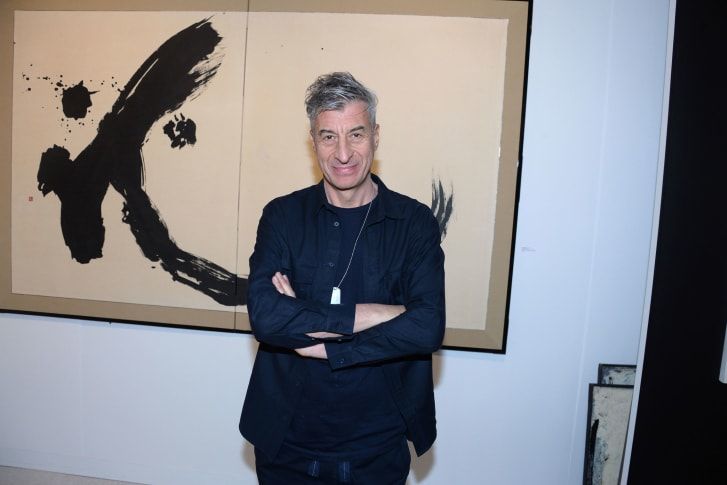 Maurizio Cattelan em Nova York, em 2020 / Paul Bruinooge/Patrick McMullan via Getty Images