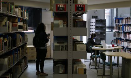 Biblioteca da Cinemateca Brasileira, em funcionamento em São Paulo