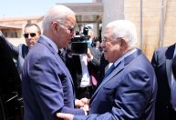 Na Cisjordânia, Biden promete manter esforços pela paz entre Israel e Palestina