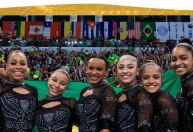 Em feito inédito, seleção feminina supera EUA e é campeã por equipes no Pan de ginástica artística
