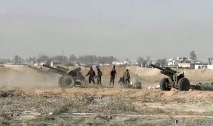 Imagem de arquivo de confrontos na Síria