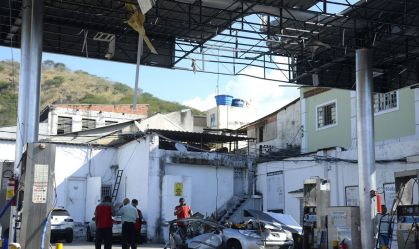 Acidente em posto no RJ