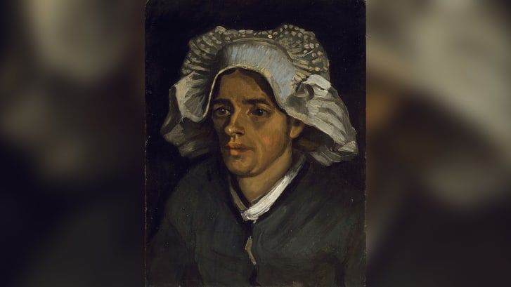 "Cabeça de uma Mulher Camponesa" entrou na posse das Galerias Nacionais da Escócia (NGS) em 1960. / Galerias Nacionais da Escócia