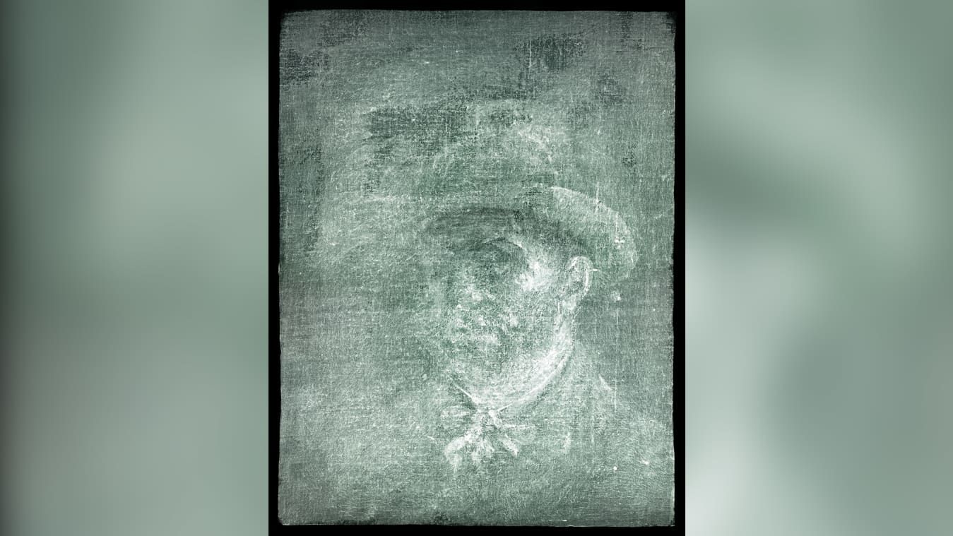 Imagem de destaque do post: Autorretrato inédito de Van Gogh é descoberto atrás de outra pintura do artista