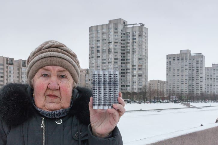 Zinaida, complexo habitacional Novosmolenskaya em São Petersburgo, Rússia / Alexander Veryovkin/Zupagrafika
