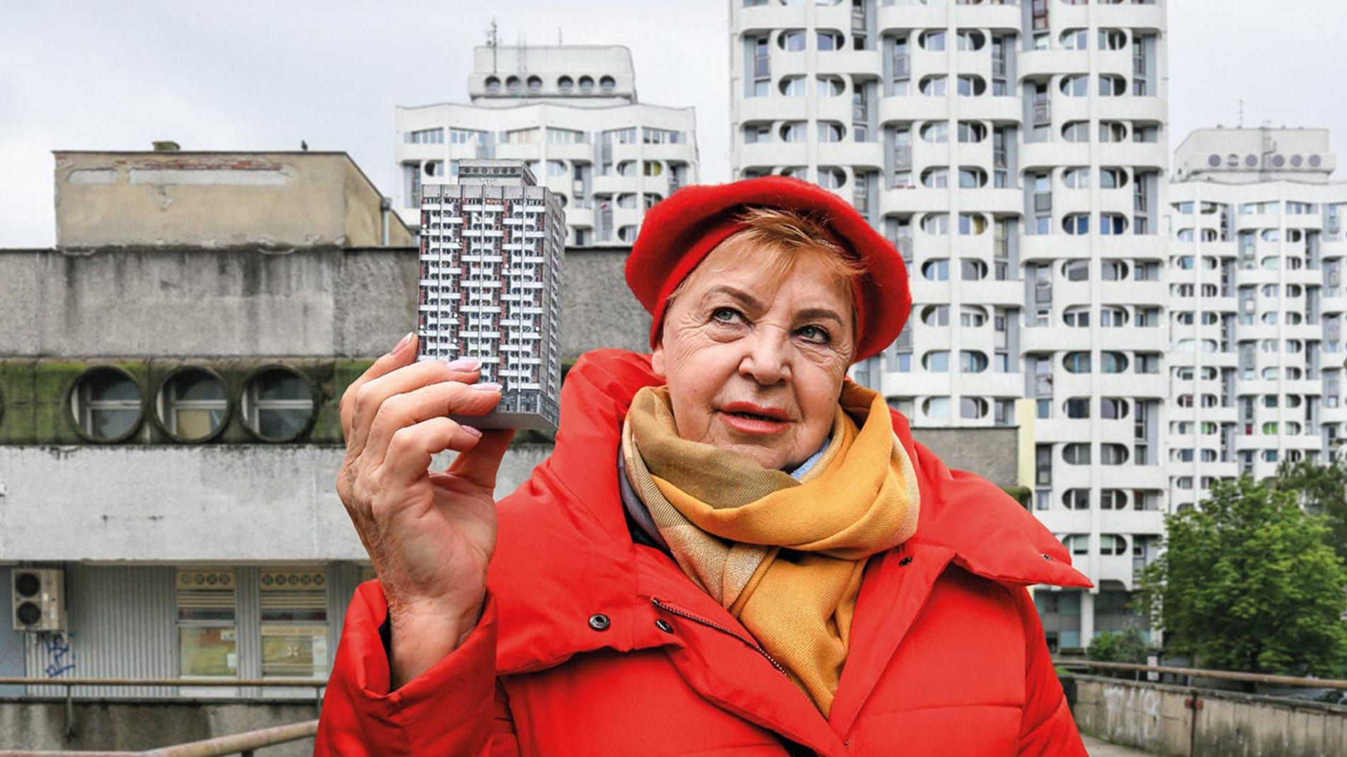 Barbara, conjunto habitacional Plac Grunwaldzki em Wrocław, Polônia