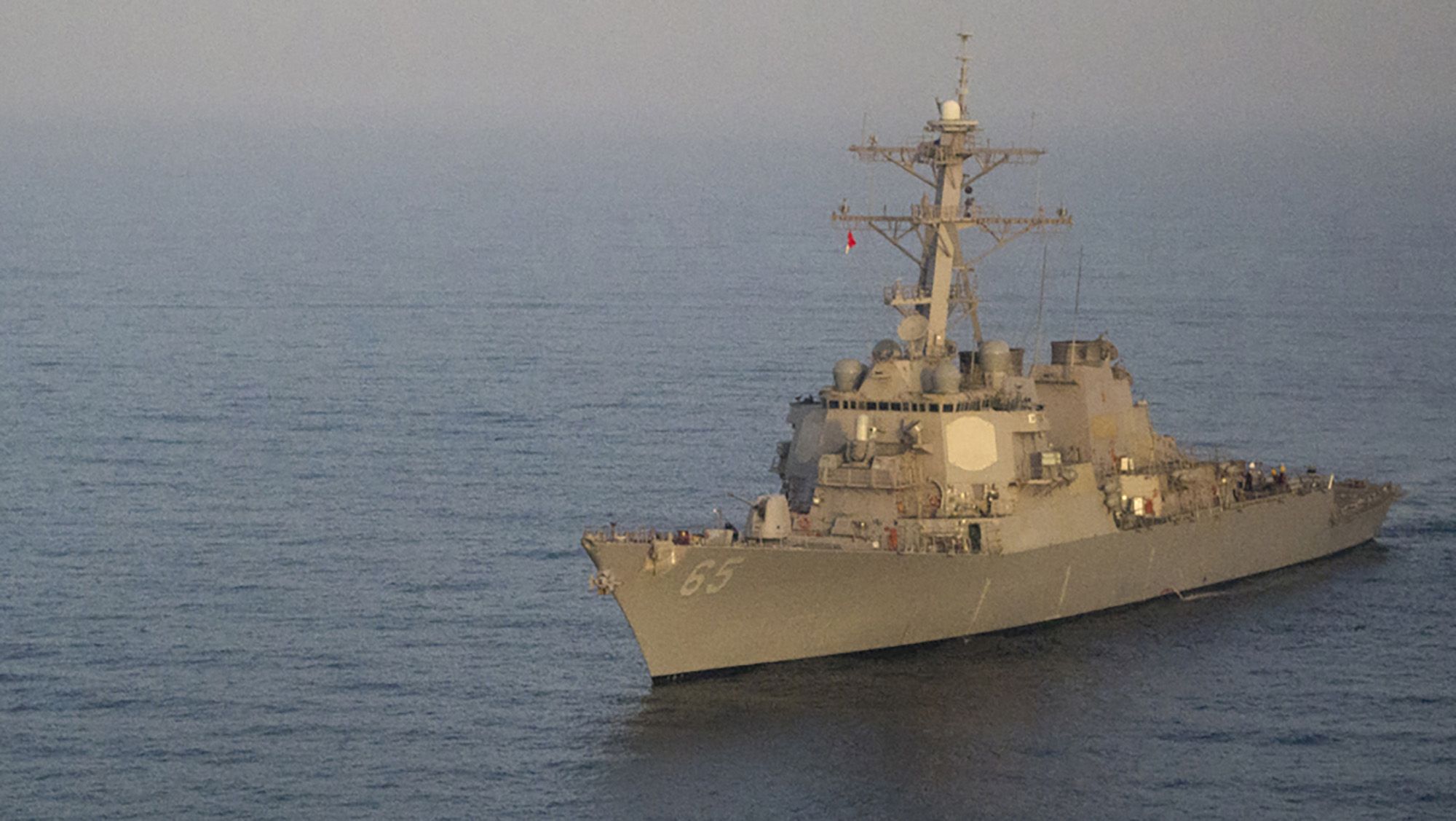 USS Benfold operations