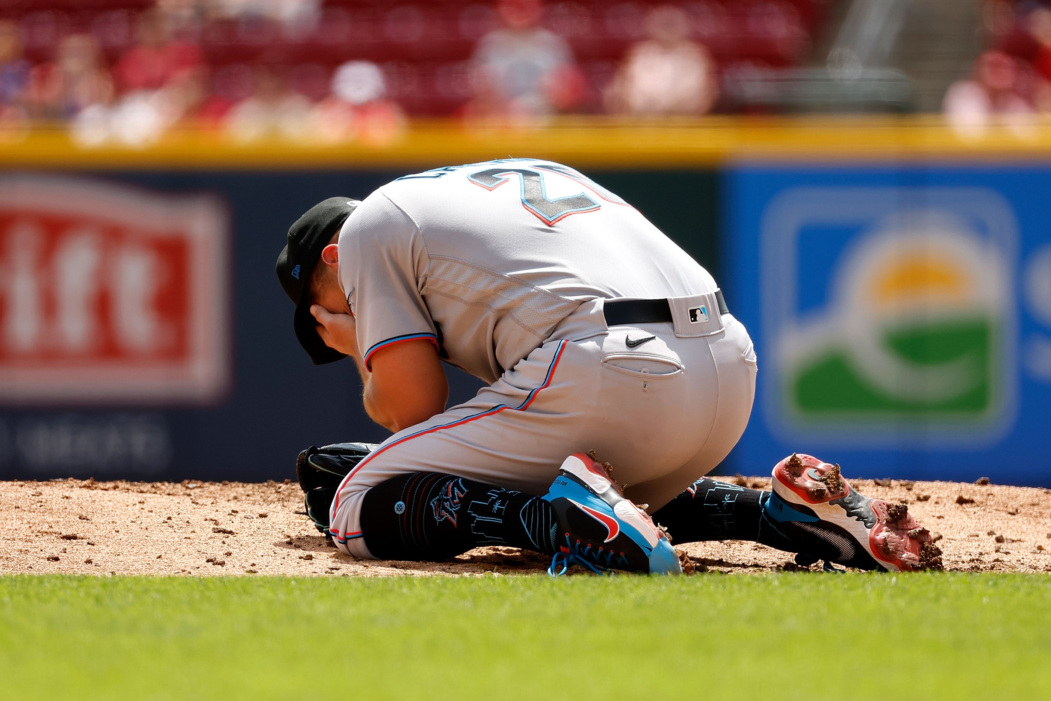 Miami Marlins v Cincinnati Reds