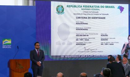 Nova carteira de identidade começará a ser emitida na semana que vem