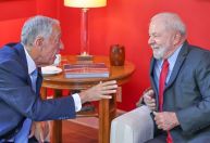 Lula se reúne com presidente português em São Paulo
