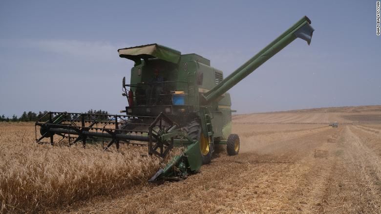 A Tunísia importa da Ucrânia e da Rússia mais de 60% do trigo que precisa para fazer pão, disse um funcionário / Ghazi Balkiz / CNN