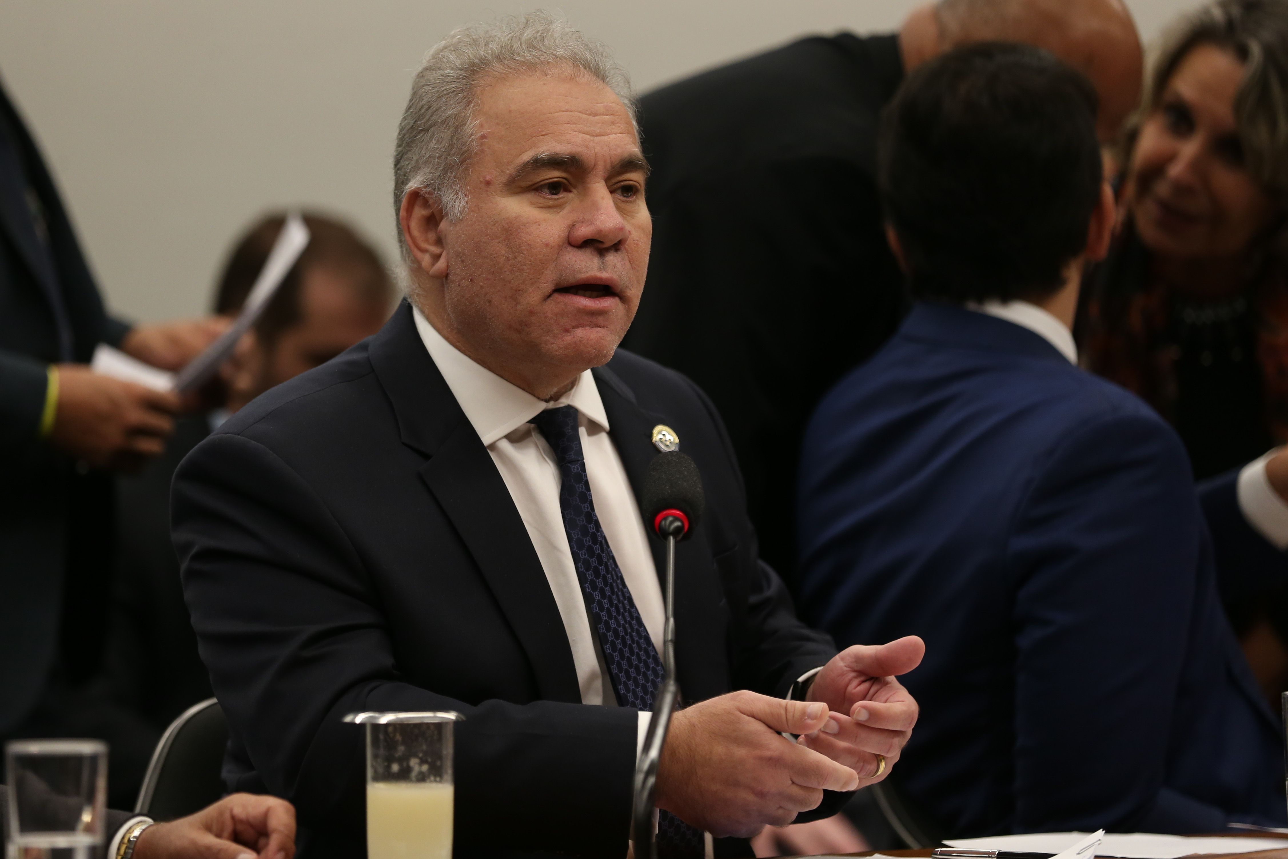 O ministro da Saúde, Marcelo Queiroga, participa de audiência pública, comissão da Câmara .