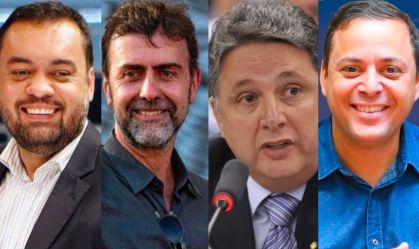 Pesquisa Quaest para o governo do RJ: Castro tem 24%; Freixo, 22%; Garotinho e Neves, 6%