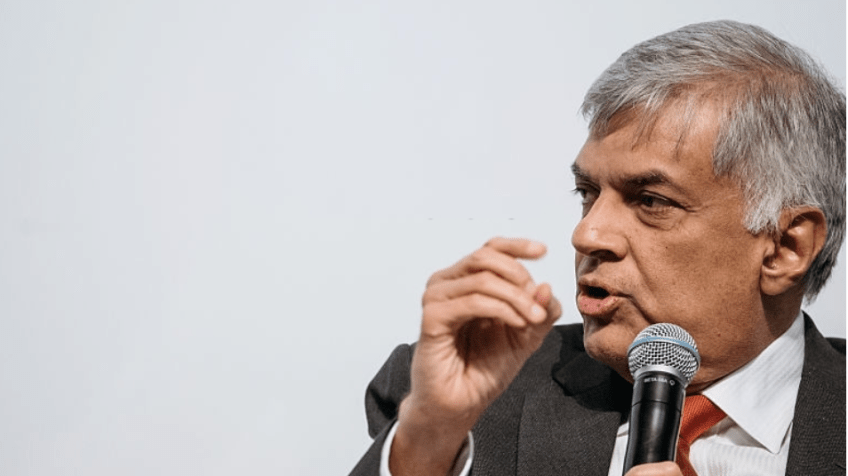 Ranil Wickremesinghe, atual primeiro-ministro do Sri Lanka / Divulgação