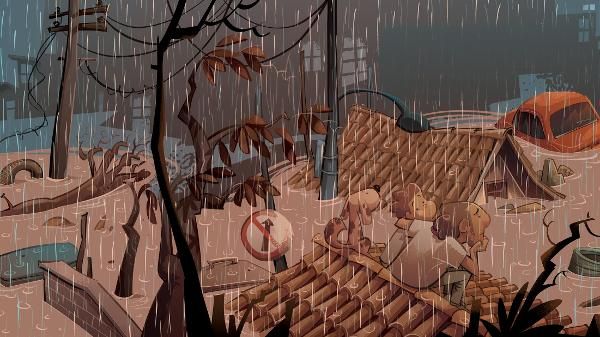 Ilustração do livro "Sou Um Rio", primeiro de Mauricio de Sousa sem a Turma da Mônica / Mauricio de Sousa Produções