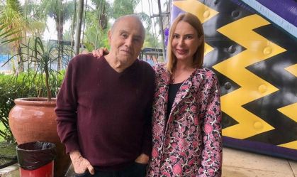 Esposa de Stênio Garcia revela por que ator fez harmonização facial e explica inchaço