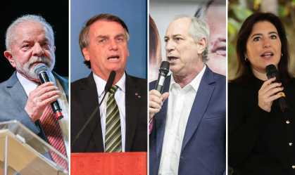 Lula grava programa e Bolsonaro vai a motociata; Ciro visita o Sul, e Tebet, SP