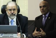Moraes se reúne com Aras após atrito envolvendo operação contra empresários