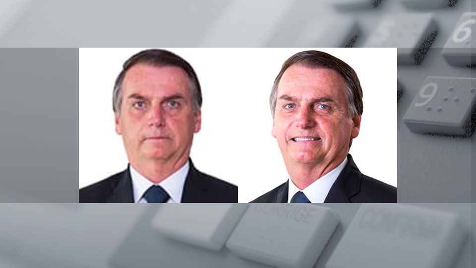 Jair Bolsonaro pede troca de foto de registro de candidatura no TSE