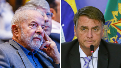 Lula e Bolsonaro